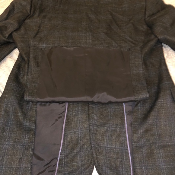 Armani Collezioni G Line Grey Jacket Size 40 - Picture 5 of 9